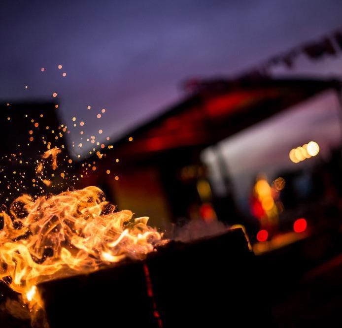 Foto per Festa di fuoco “Rosengarten on Fire Night” con la banda The Hot Hat Blues Band